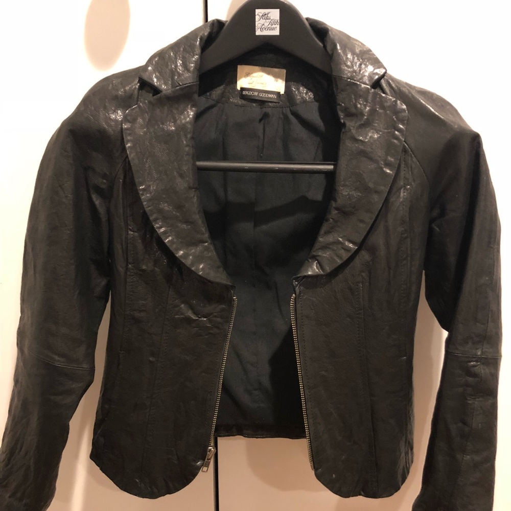 Women’s Elizabeth and James leather jacket